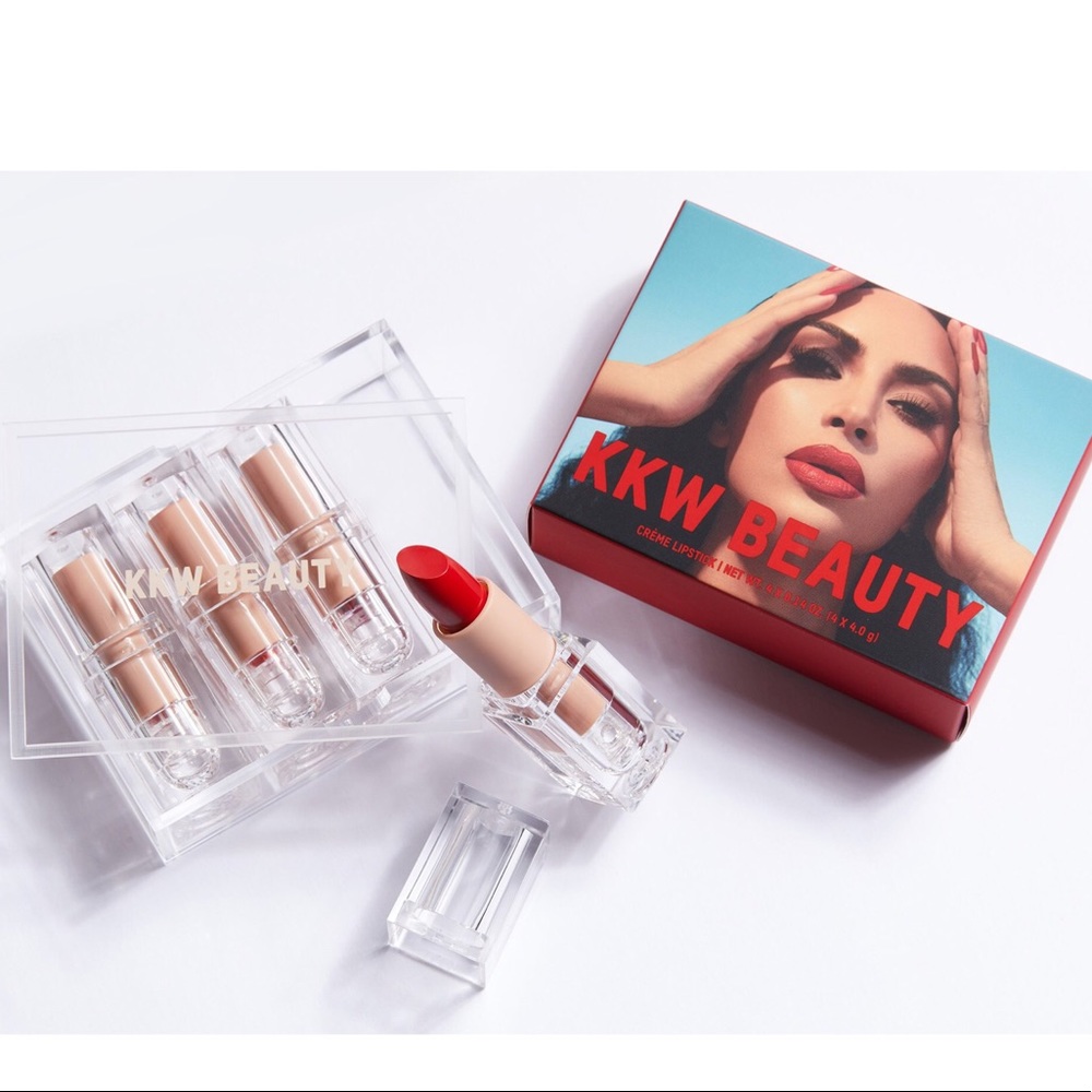 🎀 KKW BEAUTY Best of Reds Lipstick Set💄 - Picture 2 of 14